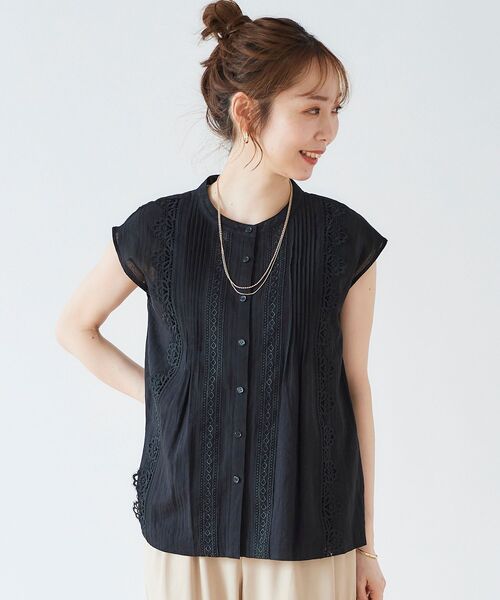 le.coeur blanc（ルクールブラン）の「ミックスチェーン2連ネックレス（ネックレス・レディース・シルバー/ゴールド・FREE）」の4枚目の写真