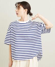 BEAUTY&YOUTH UNITED ARROWS | BY コットン ラウンドヘム ショートスリーブカットソー(Tシャツ/カットソー)