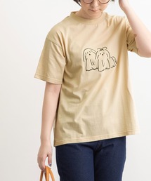 アニマルチェーン刺繍Tee
