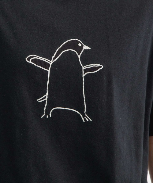 POU DOU DOU（プードゥドゥ）の「アニマルチェーン刺繍Tee（Tシャツ/カットソー・レディース・ブラック/オフホワイト/ライトベージュ・3）」の13枚目の写真