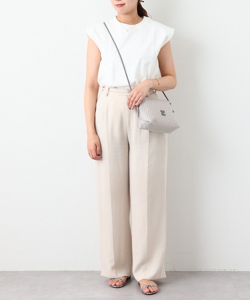 Uni&co. レザーショルダー キャメルカラー マグネット開閉 収納袋付き Uni&co. レザーショルダー キャメルカラー マグネット開閉 収納