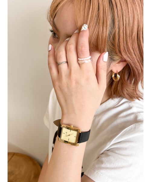 JUMELLE(ジュメロ)の「セットクリアリング(リング・レディース・ベージュ/グリーン・FREE)」の13枚目の写真