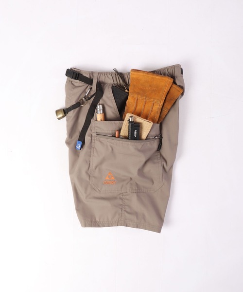 GERRY（ジェリー）の「GERRY TCウェザー キャンプ ガーデニング ギア クライミング カーゴ ショートパンツ（カーゴパンツ・メンズ・ブラック/モカ/ライトカーキ/グリーン系カモフラージュ/杢グレー・LL/M/L/S）」の14枚目の写真