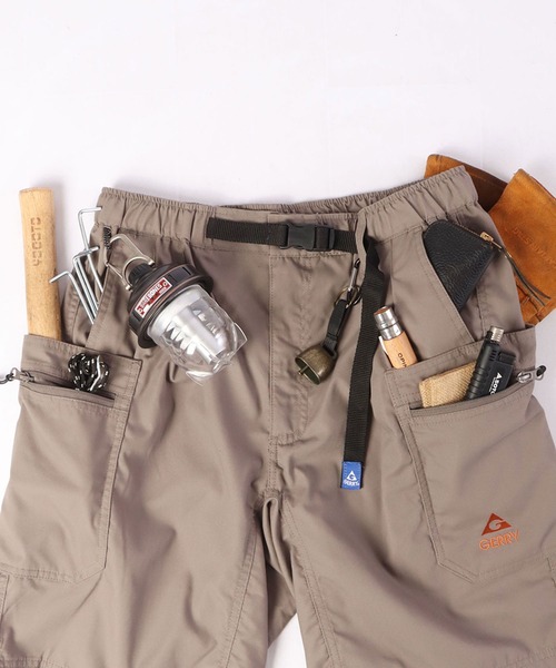 GERRY（ジェリー）の「GERRY TCウェザー キャンプ ガーデニング ギア クライミング カーゴ ショートパンツ（カーゴパンツ・メンズ・ブラック/モカ/ライトカーキ/グリーン系カモフラージュ/杢グレー・LL/M/L/S）」の18枚目の写真