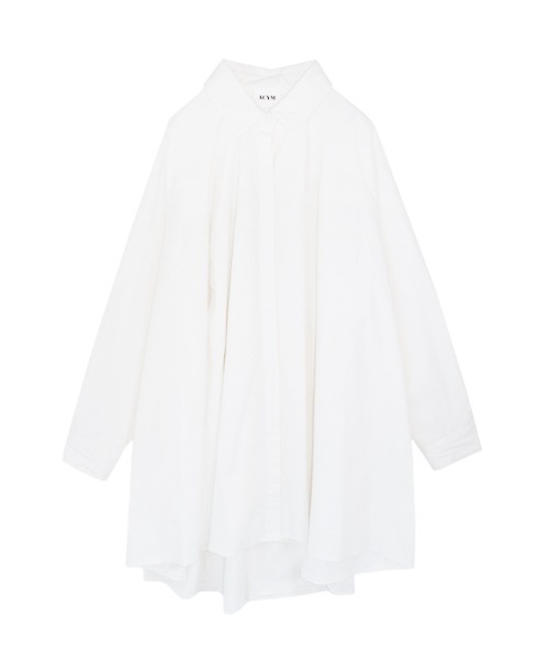 ACYM（アシーム）の「Relaxy back long シャツ（シャツ/ブラウス・レディース・ホワイト/ブラック/ベージュ・FREE）」の19枚目の写真