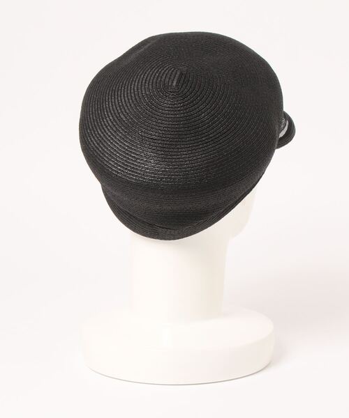 mimis（ミイーミイーズ）の「柔らかペーパータックキャス（キャスケット・レディース・ベージュ系その他/ブラック・FREE）」の3枚目の写真