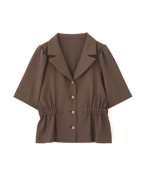 PROPORTION BODY DRESSING（プロポーションボディドレッシング）の「ワークシャツジャケット / 1212150401（テーラードジャケット・レディース・オレンジ/ベージュ/ブラウン・SMALL/MEDIUM）」の11枚目の写真