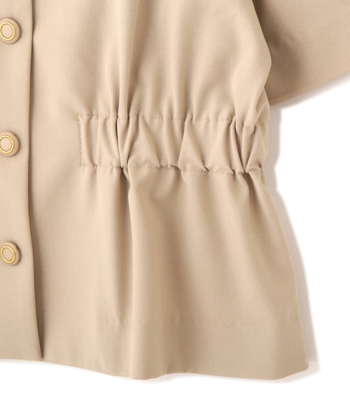 PROPORTION BODY DRESSING（プロポーションボディドレッシング）の「ワークシャツジャケット / 1212150401（テーラードジャケット・レディース・オレンジ/ベージュ/ブラウン・SMALL/MEDIUM）」の7枚目の写真