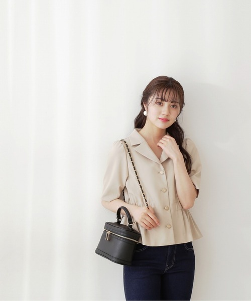 PROPORTION BODY DRESSING（プロポーションボディドレッシング）の「ワークシャツジャケット / 1212150401（テーラードジャケット・レディース・オレンジ/ベージュ/ブラウン・SMALL/MEDIUM）」の16枚目の写真