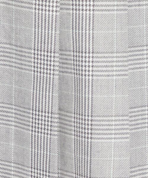 PINK-latte（ピンクラテ）の「◆チェックプリーツスカート（スカート・キッズ・ベージュ系その他4/グレー系1/ダークグリーン系1/ブルー系6・15 /14/16）」の11枚目の写真