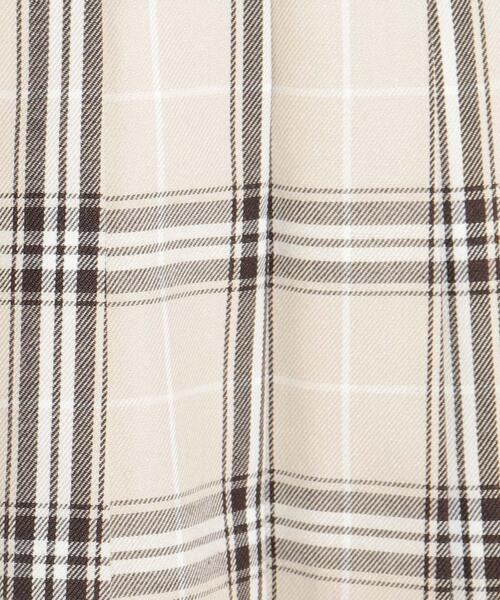 PINK-latte（ピンクラテ）の「◆チェックプリーツスカート（スカート・キッズ・ベージュ系その他4/グレー系1/ダークグリーン系1/ブルー系6・15 /14/16）」の13枚目の写真