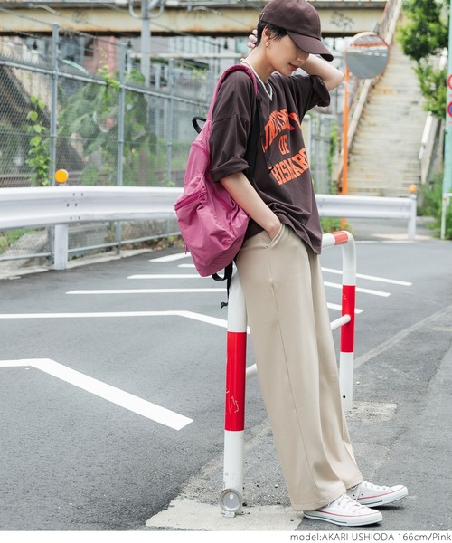 coca（coca）（コカ）の「ポケッタブル　バックパック（バックパック/リュック・レディース・ブラック/カーキ/ピンク・ONE SIZE）」の13枚目の写真