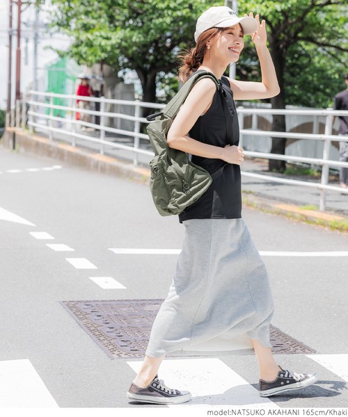 coca（coca）（コカ）の「ポケッタブル　バックパック（バックパック/リュック・レディース・ブラック/カーキ/ピンク・ONE SIZE）」の10枚目の写真