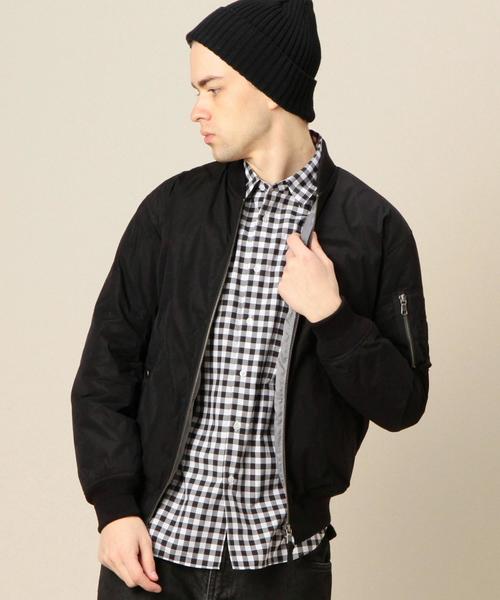 BEAUTY&YOUTH UNITED ARROWS（ビューティーアンドユースユナイテッドアローズ）の「BY ピーチメモリー ダウン MA-1◆（MA-1・メンズ・ホワイト/ブラック/ネイビー・SMALL/X-LARGE/MEDIUM/LARGE）」の2枚目の写真