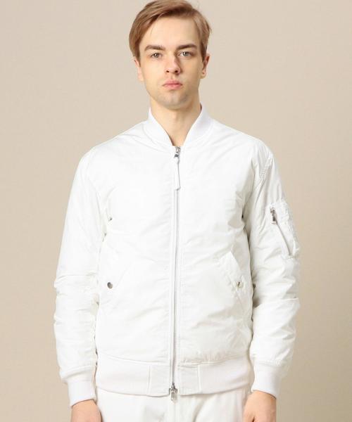 BEAUTY&YOUTH UNITED ARROWS（ビューティーアンドユースユナイテッドアローズ）の「BY ピーチメモリー ダウン MA-1◆（MA-1・メンズ・ホワイト/ブラック/ネイビー・SMALL/X-LARGE/MEDIUM/LARGE）」の5枚目の写真