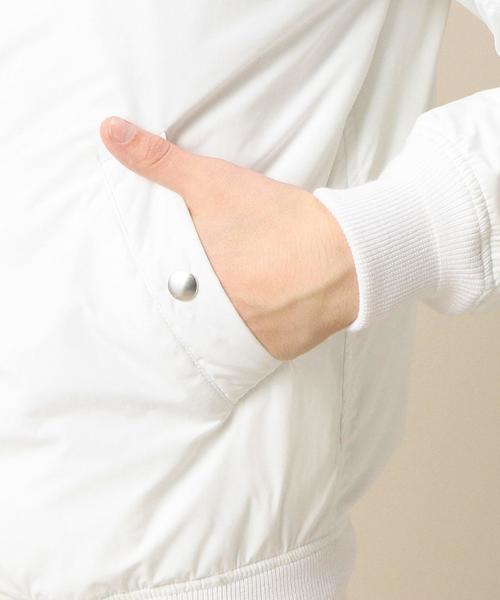 BEAUTY&YOUTH UNITED ARROWS（ビューティーアンドユースユナイテッドアローズ）の「BY ピーチメモリー ダウン MA-1◆（MA-1・メンズ・ホワイト/ブラック/ネイビー・SMALL/X-LARGE/MEDIUM/LARGE）」の9枚目の写真