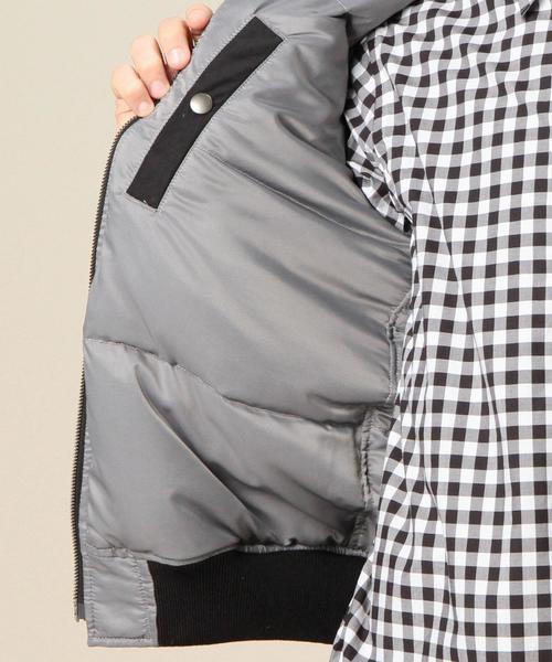 BEAUTY&YOUTH UNITED ARROWS（ビューティーアンドユースユナイテッドアローズ）の「BY ピーチメモリー ダウン MA-1◆（MA-1・メンズ・ホワイト/ブラック/ネイビー・SMALL/X-LARGE/MEDIUM/LARGE）」の19枚目の写真