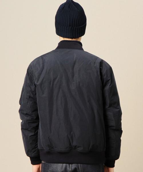 BEAUTY&YOUTH UNITED ARROWS（ビューティーアンドユースユナイテッドアローズ）の「BY ピーチメモリー ダウン MA-1◆（MA-1・メンズ・ホワイト/ブラック/ネイビー・SMALL/X-LARGE/MEDIUM/LARGE）」の11枚目の写真