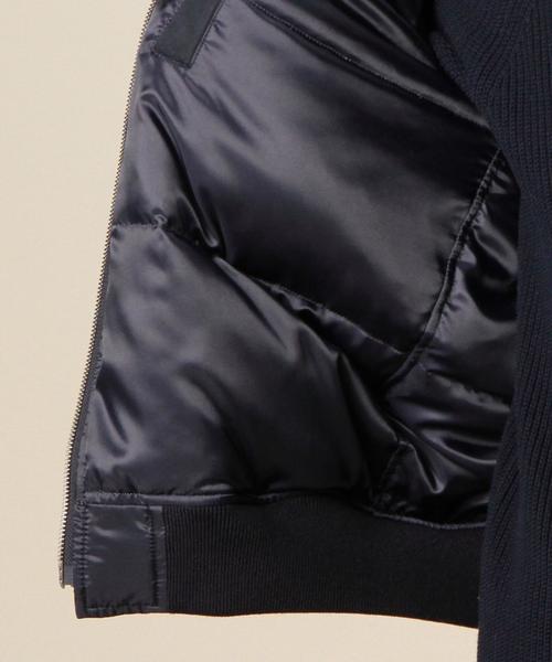 BEAUTY&YOUTH UNITED ARROWS（ビューティーアンドユースユナイテッドアローズ）の「BY ピーチメモリー ダウン MA-1◆（MA-1・メンズ・ホワイト/ブラック/ネイビー・SMALL/X-LARGE/MEDIUM/LARGE）」の12枚目の写真