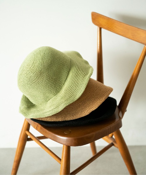 FREE'S MART（フリーズマート）の「サーモキャペリン（ハット・レディース・ブラック/ブラウン/グリーン・ﾌﾘ-）」の9枚目の写真