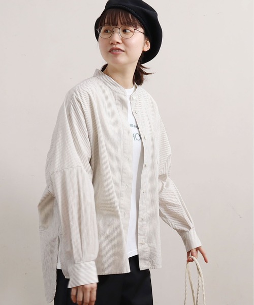 フィグロンドン　ブラウス AMBIDEX Store △Duca blouse(F ストライプ): l'atelier du savon