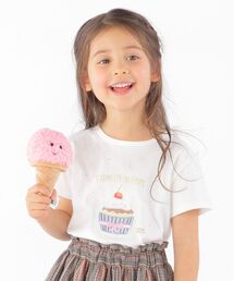 SHIPS KIDS:デザート モチーフ TEE(100～130cm)