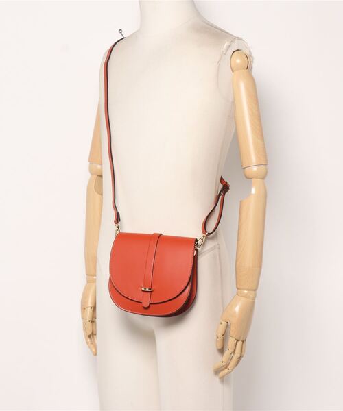 NOMBRE IMPAIR(ノンブルアンペール)の「【Marant】レザーミニポシェット(ショルダーバッグ・レディース・グレー/イエロー/オレンジ/グリーン/ブラック・FREE)」の13枚目の写真