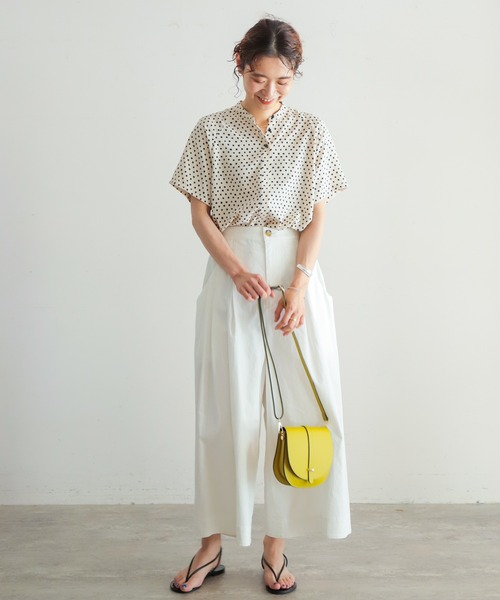 NOMBRE IMPAIR(ノンブルアンペール)の「【Marant】レザーミニポシェット(ショルダーバッグ・レディース・グレー/イエロー/オレンジ/グリーン/ブラック・FREE)」の14枚目の写真