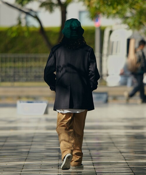 SHIPS(シップス)の「★SHIPS: スーパー160'S メリノウール メルトン シングル ピーコート(ピーコート・メンズ・ライトグレー/ベージュ/ネイビー/ブラウン/ブルー/チャコールグレー・SMALL/MEDIUM/LARGE/X-LARGE)」の19枚目の写真