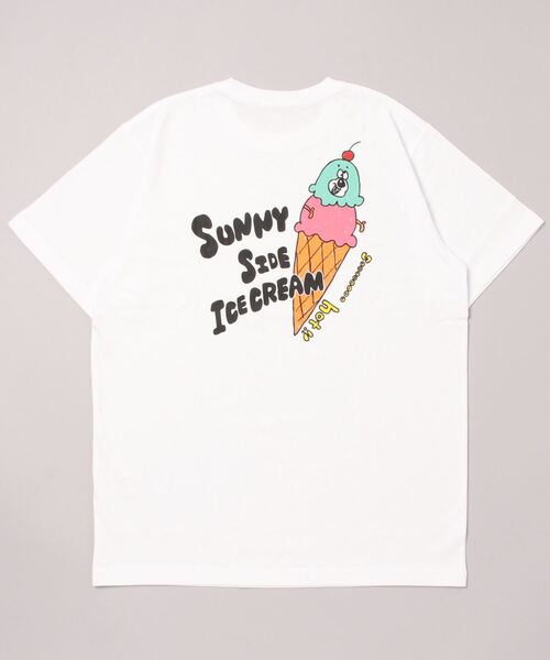 Anti Ballistic(アンティバルリスティック)の「CALIFORNIA T-SHIRTS/カリフォルニア Tシャツ 223CF2ST264MU(Tシャツ/カットソー・レディース・グレー/ホワイト/ブルー・FREE)」の6枚目の写真