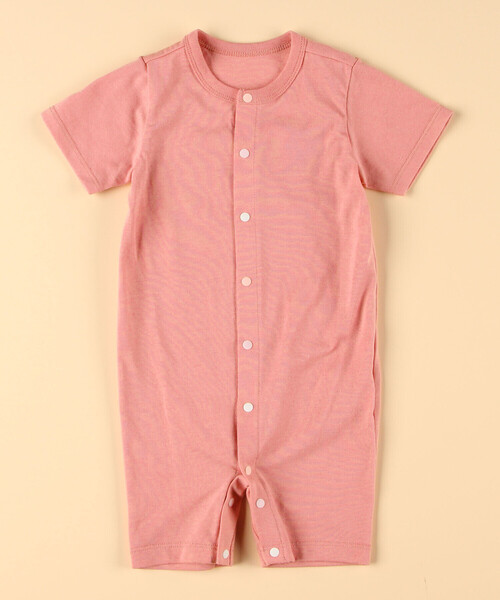 COMME CA ISM(コムサイズム)の「半袖 ツーウェイオール(50-70cm)(ロンパース・キッズ・ホワイト/ブラック/ベージュ/ネイビー/レッド/ピンク・50-70cm)」の6枚目の写真