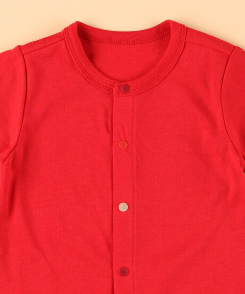 COMME CA ISM(コムサイズム)の「半袖 ツーウェイオール(50-70cm)(ロンパース・キッズ・ホワイト/ブラック/ベージュ/ネイビー/レッド/ピンク・50-70cm)」の12枚目の写真