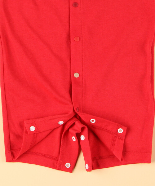 COMME CA ISM(コムサイズム)の「半袖 ツーウェイオール(50-70cm)(ロンパース・キッズ・ホワイト/ブラック/ベージュ/ネイビー/レッド/ピンク・50-70cm)」の13枚目の写真