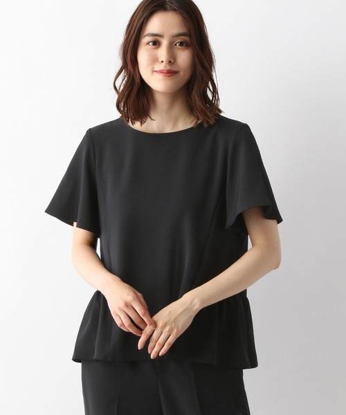 LEPSIM（レプシィム）の「フレアブラウスセットパンツ　295769（パンツドレス・レディース・ブラック/グレイッシュベージュ・LARGE/MEDIUM）」の19枚目の写真