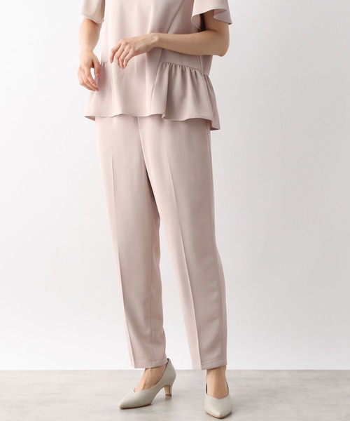 LEPSIM（レプシィム）の「フレアブラウスセットパンツ　295769（パンツドレス・レディース・ブラック/グレイッシュベージュ・LARGE/MEDIUM）」の16枚目の写真