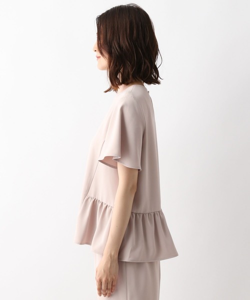 LEPSIM（レプシィム）の「フレアブラウスセットパンツ　295769（パンツドレス・レディース・ブラック/グレイッシュベージュ・LARGE/MEDIUM）」の20枚目の写真