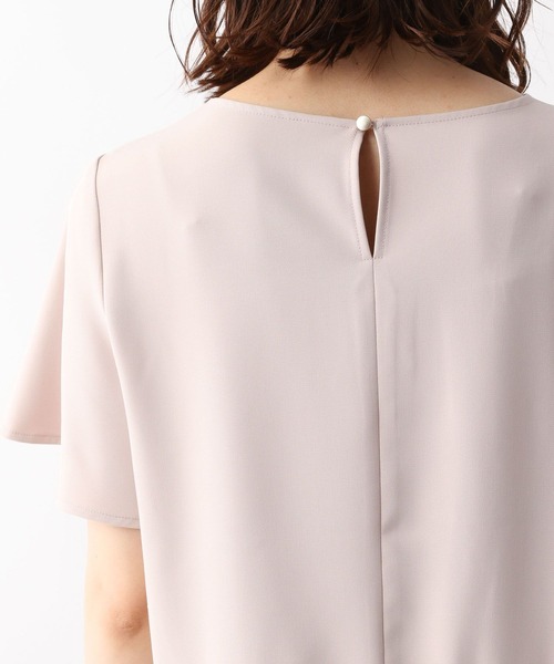 LEPSIM（レプシィム）の「フレアブラウスセットパンツ　295769（パンツドレス・レディース・ブラック/グレイッシュベージュ・LARGE/MEDIUM）」の11枚目の写真