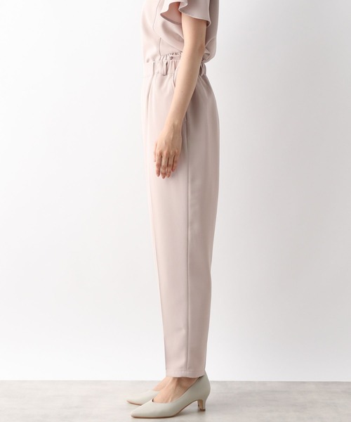 LEPSIM（レプシィム）の「フレアブラウスセットパンツ　295769（パンツドレス・レディース・ブラック/グレイッシュベージュ・LARGE/MEDIUM）」の8枚目の写真