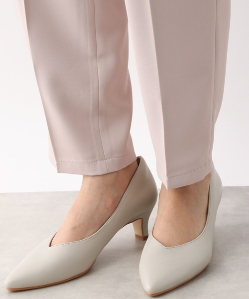 LEPSIM（レプシィム）の「フレアブラウスセットパンツ　295769（パンツドレス・レディース・ブラック/グレイッシュベージュ・LARGE/MEDIUM）」の6枚目の写真