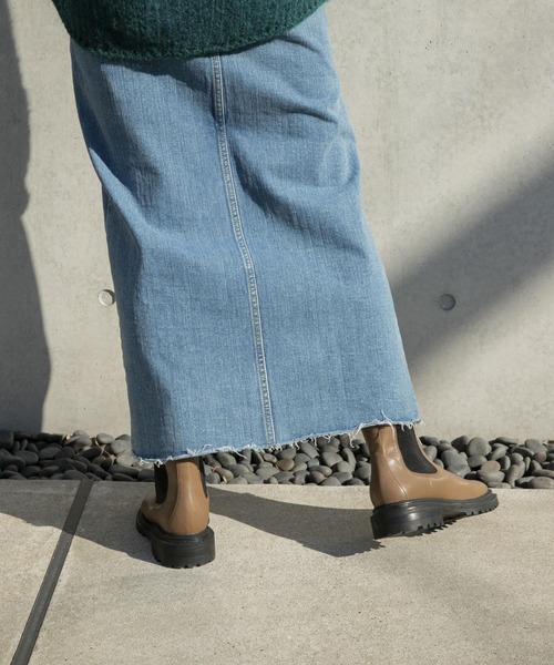 URBAN RESEARCH(アーバンリサーチ)の「サイドゴアブーツ(ブーツ・レディース・ブラック/キャメル・38/39/37)」の22枚目の写真