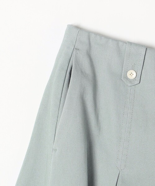 SHIPS any（シップス エニィ）の「SHIPS any:〈ウォッシャブル〉モールスキン ボックス タック スカート◇（スカート・レディース・ライトブルー/ネイビー/オレンジ・ONE SIZE）」の8枚目の写真