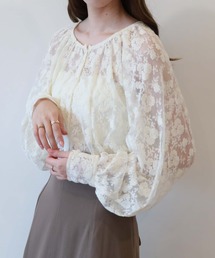 archives | ボリュームギャザーチュールブラウス(シャツ/ブラウス)