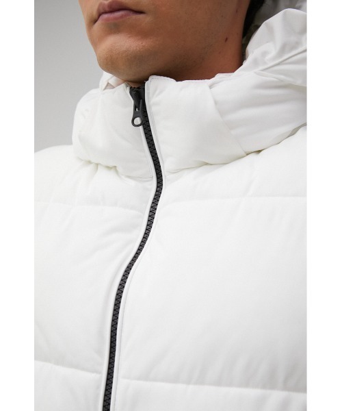 AZUL by moussy（アズールバイマウジー）の「OWEN STRETCH PADDING VEST/オーエンストレッチパディングベスト（ダウンベスト・メンズ・ブラック/ホワイト/ベージュ・MEDIUM/LARGE/SMALL）」の14枚目の写真