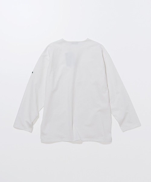 FIDELITY(フィデリティ)の「N/C SLEEPING SHIRT / スリーピングシャツ ロンT(Tシャツ/カットソー・メンズ・ネイビー/マスタード/オフホワイト/チャコール・MEDIUM/LARGE)」の7枚目の写真