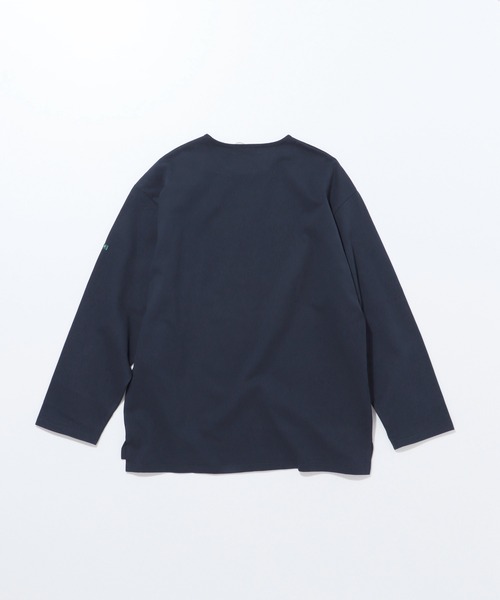 FIDELITY(フィデリティ)の「N/C SLEEPING SHIRT / スリーピングシャツ ロンT(Tシャツ/カットソー・メンズ・ネイビー/マスタード/オフホワイト/チャコール・MEDIUM/LARGE)」の6枚目の写真