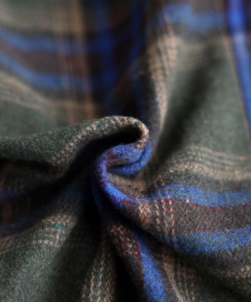 Bonjour Sagan（ボンジュールサガン）の「テーラードチェックジャケット（テーラードジャケット・レディース・ネイビー/グレー/カーキ・FREE）」の22枚目の写真