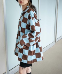 WEGO/ハーフジップフリースプルオーバー