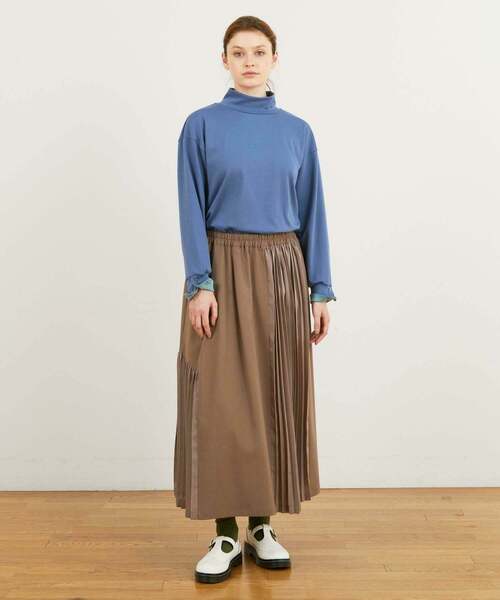 FRAPBOIS（フラボア）の「スムースカット カットソー（Tシャツ/カットソー・レディース・オートミール/ブルー/ブラック・0/1）」の15枚目の写真