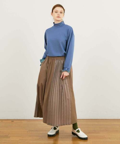 FRAPBOIS（フラボア）の「スムースカット カットソー（Tシャツ/カットソー・レディース・オートミール/ブルー/ブラック・0/1）」の16枚目の写真