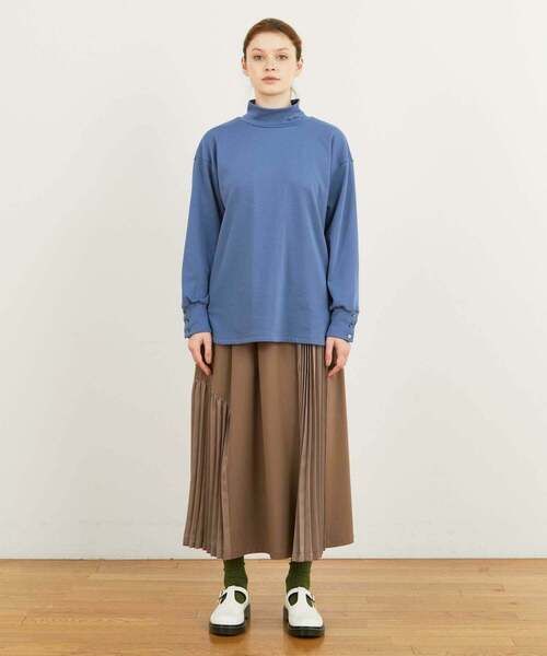 FRAPBOIS（フラボア）の「スムースカット カットソー（Tシャツ/カットソー・レディース・オートミール/ブルー/ブラック・0/1）」の20枚目の写真